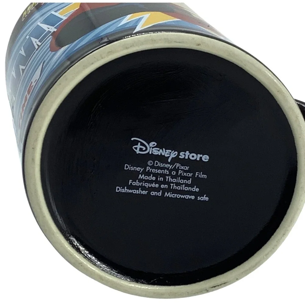 Disney Store Mr. The Incredibles Saving the Day One Day Slanted Coffee Mug Pixar